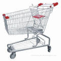 Shopping Trolley with Lacquer Finish for Supermarkets, Lock Set Available